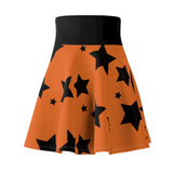 Star Pattern Women's Skater Skirt