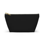 Black Accessory Pouch w T-bottom