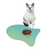 Color Gradient Pet Feeding Mats