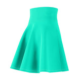 Blue Green Women's Skater Skirt