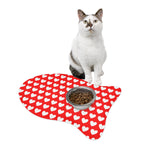 Love Hearts Pet Feeding Mats