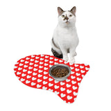 Love Hearts Pet Feeding Mats