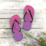 Color Gradient Flip Flops