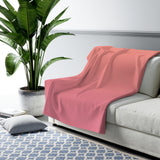 Color Gradient Sherpa Fleece Blanket