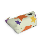 Star Pattern Accessory Pouch w T-bottom