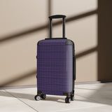 Diamond Pattern Cabin Suitcase