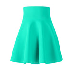 Blue Green Women's Skater Skirt