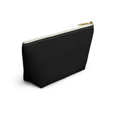 Black Accessory Pouch w T-bottom