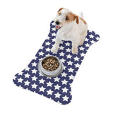 Star Pattern Pet Feeding Mats