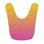 Color Gradient Fleece Baby Bib