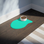 Blue Green Pet Feeding Mats