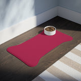 Rose Red Pet Feeding Mats