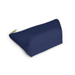 Deep Blue Accessory Pouch w T-bottom