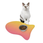 Color Gradient Pet Feeding Mats