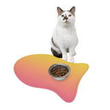 Color Gradient Pet Feeding Mats