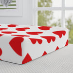 Love Hearts Changing Pad Cover