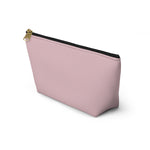 Pink Accessory Pouch w T-bottom