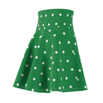 Polka Dots Women's Skater Skirt