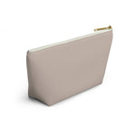 Nude Color Accessory Pouch w T-bottom