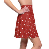 Polka Dots of Women's Skater Skirt