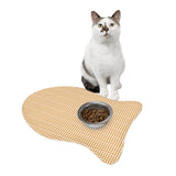 Diamond Pattern Pet Feeding Mats