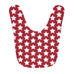 Star Pattern Fleece Baby Bib