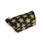 Star  Pattern Accessory Pouch w T-bottom