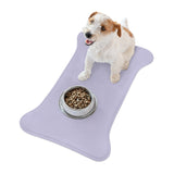 Lavender Pet Feeding Mats