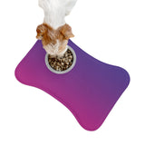 Color Gradient Pet Feeding Mats