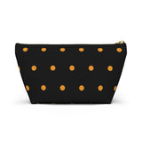 Polka Dots Accessory Pouch w T-bottom