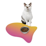 Color Gradient Pet Feeding Mats