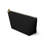 Black Accessory Pouch w T-bottom