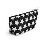 Star Pattern Accessory Pouch w T-bottom