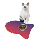 Color Gradient Pet Feeding Mats