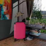 Rose Red Cabin Suitcase