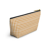 Diamond Pattern Accessory Pouch w T-bottom