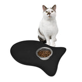 Black Pet Feeding Mats