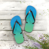 Color Gradient Flip Flops