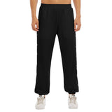 Black All-Over Print Men's Basketball Sweatpants