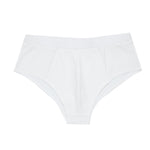 White All-Over Print Men's Triangle Low-rise Underwear