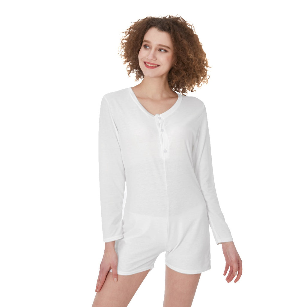 One piece cotton online pajamas