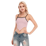 Pink All-Over Print Women's Cami Tube Top