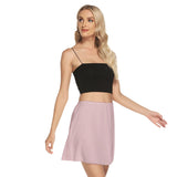 Pink All-Over Orint Women's Mesh Short Skirt