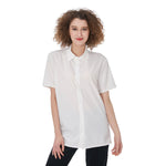 White All-over Print Women's Shirt