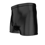 Black All-Over Print Men's Boxer Briefs