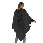 Black  All-Over Print Unisex Cloak