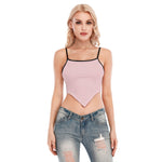 Pink All-Over Print Women's Cami Tube Top