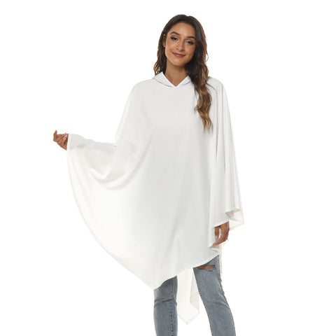 White All-Over Print Unisex Cloak