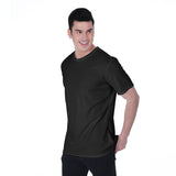 Black All-Over Print Men's T-shirt | Birdseye