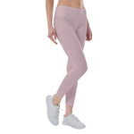 Pink All-Over Print Women's Yoga Leggings